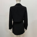Crystal Bow Cutout Blazer Set H5946