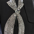 Crystal Bow Cutout Blazer Set H5946
