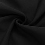 Cutout Puff Sleeve Black Bandage Dress H3906