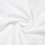 Cutout Rose Detail White Midi Dress H6213