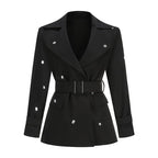 Double Breasted Trench Mini Dress H7115