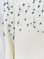 Embellished Long Sleeve Maxi Dress H6581