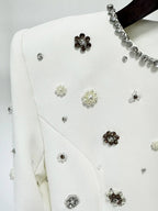 Embroidered Long Sleeve Maxi Dress H6610