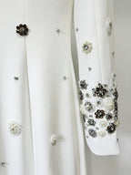 Embroidered Long Sleeve Maxi Dress H6610