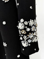 Embroidered Long Sleeve Maxi Dress H6610