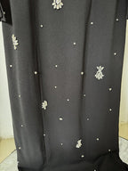 Embroidered Long Sleeve Maxi Dress H6689