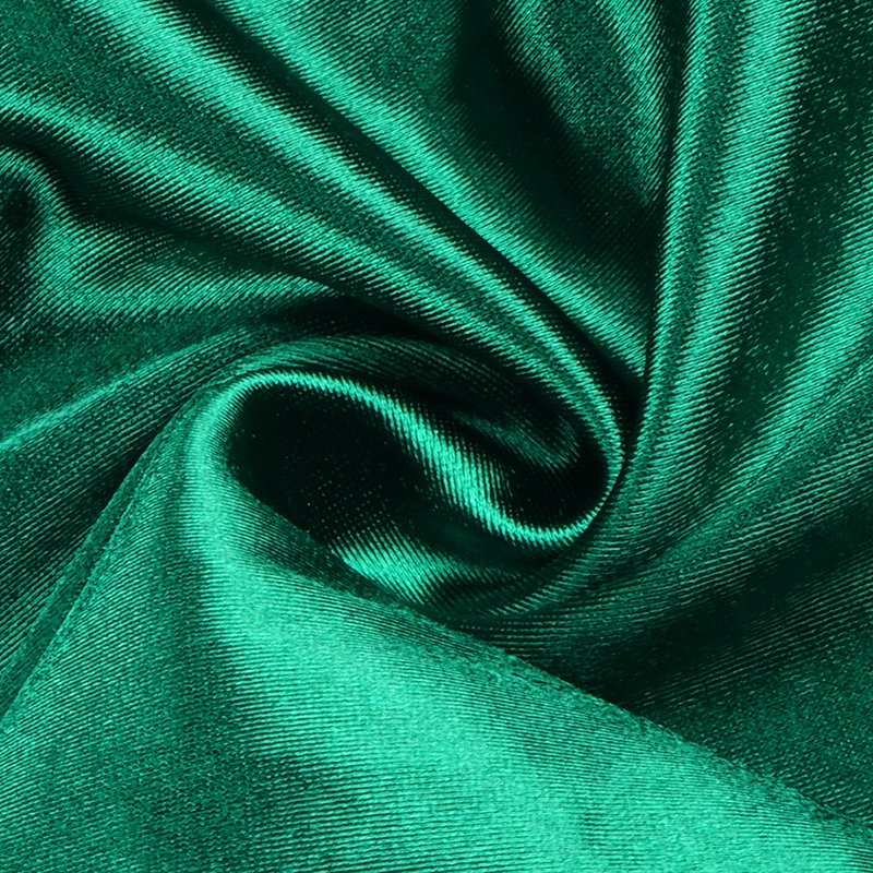 Emerald Lace Overlay Gown H5989