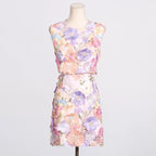 Floral Embroidered Two-Piece Set H6271