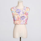 Floral Embroidered Two-Piece Set H6271