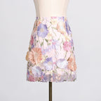 Floral Embroidered Two-Piece Set H6271