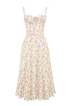 Floral Print Corset Midi Dress H6393