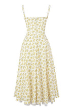 Floral Print Corset Midi Dress H6393