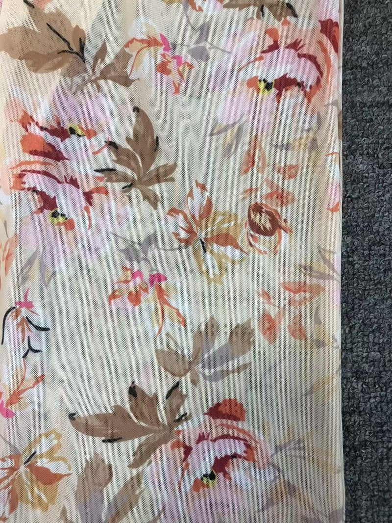 Floral Print Sleeveless Maxi Dress H6679