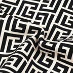 Geometric Print Halter Mini Dress H5709