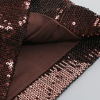 Gold Sequin Halter Jumpsuit H7069