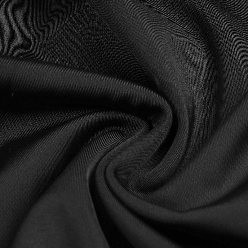 Halter Neck Black Mermaid Gown H6192