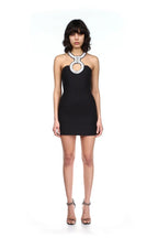 Halter Ring Detail Bodycon Dress H4580
