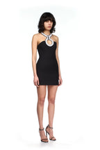 Halter Ring Detail Bodycon Dress H4580