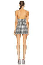 Houndstooth Mini Bodycon Dress H6082