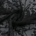 Lace Bustier Corset Sheer Drape Cocktail Mini Dress D2604