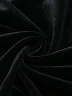Lace Corset Velvet Maxi Dress H6853