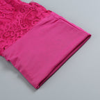 Lace Crop Top & Wide Leg Pants Set H6173