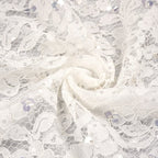 Lace Cutout Mermaid Wedding Gown H7127