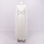 Lace Cutout Mermaid Wedding Gown H7127