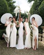 Lace Halter Neck Mermaid Wedding Gown H6842