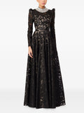 Lace Long Sleeve Floor-Length Gown H7050