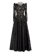 Lace Long Sleeve Floor-Length Gown H7050
