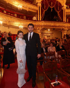 Lace Sheath Long Sleeve Evening Dress H6994