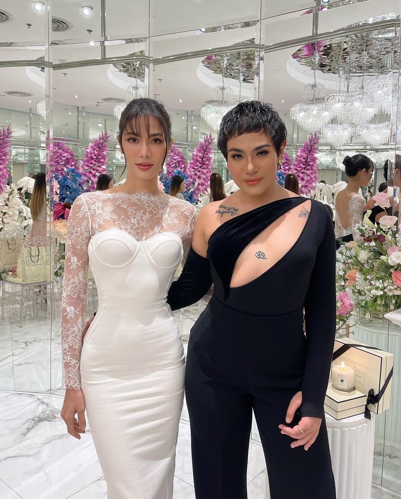 Lace Sleeve Sheer Bodysuit Dress H6005