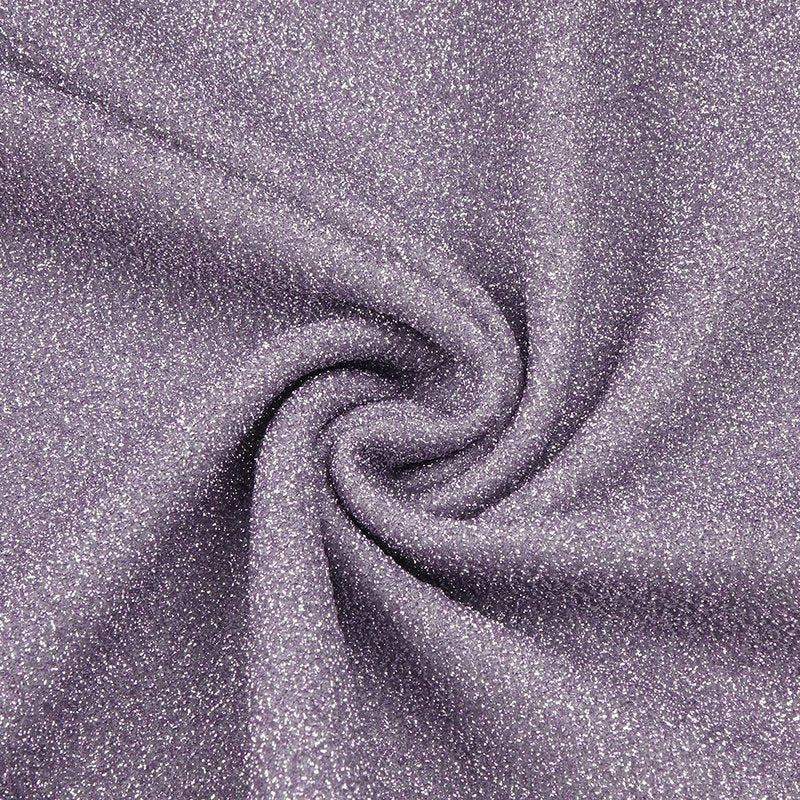 Lavender High Neck Glitter Maxi Dress H7093