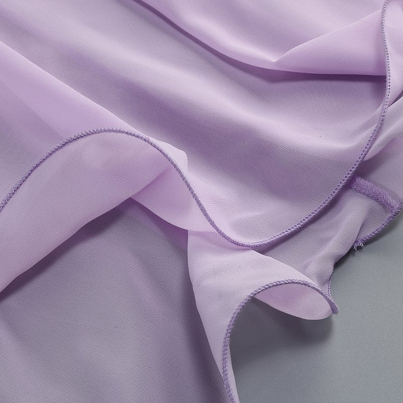 Lavender Rose Embellished Corset Gown H7062