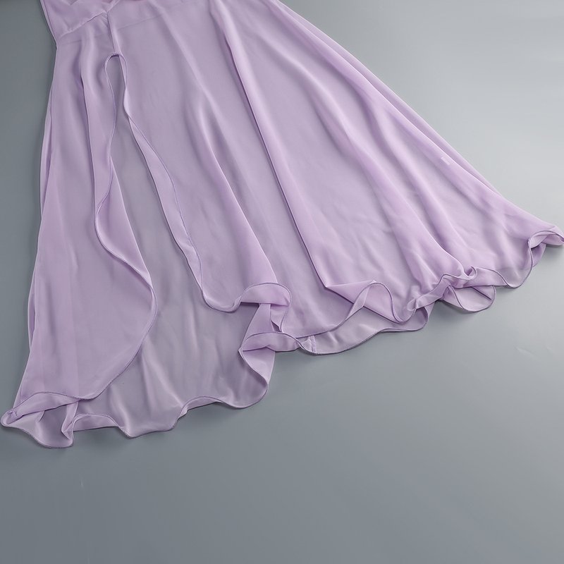 Lavender Rose Embellished Corset Gown H7062