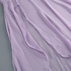 Lavender Rose Embellished Corset Gown H7062