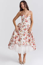 Light Blue Spaghetti Strap A-Line Dress H6207
