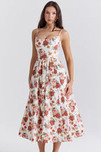 Light Blue Spaghetti Strap A-Line Dress H6207