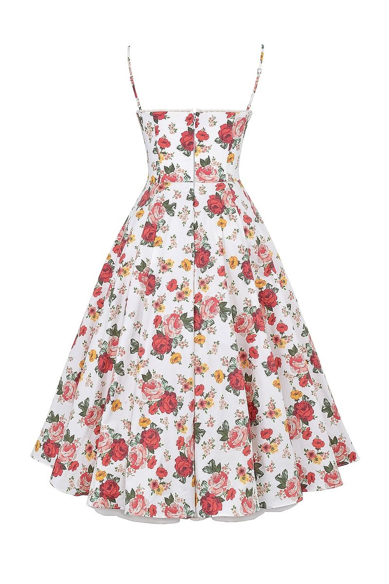 Light Blue Spaghetti Strap A-Line Dress H6207
