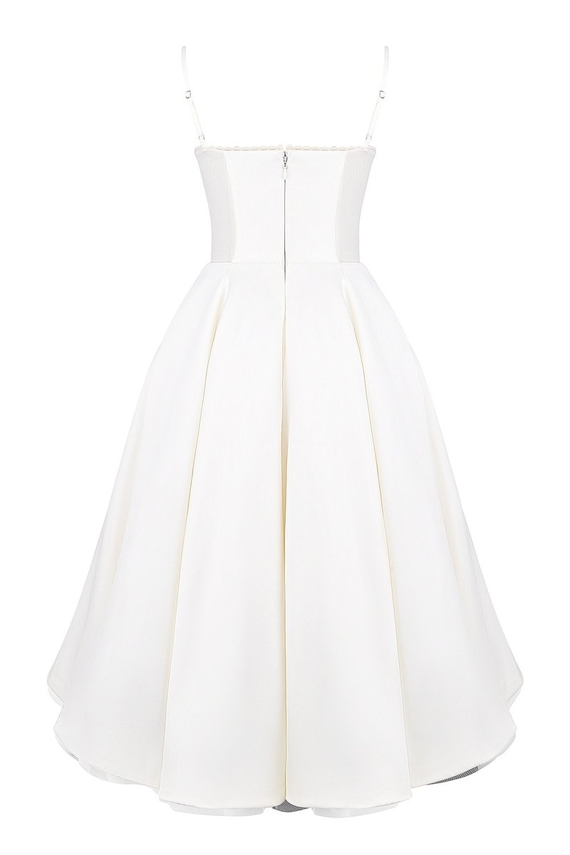 Light Blue Spaghetti Strap A-Line Dress H6207