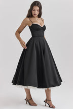 Light Blue Spaghetti Strap A-Line Dress H6207