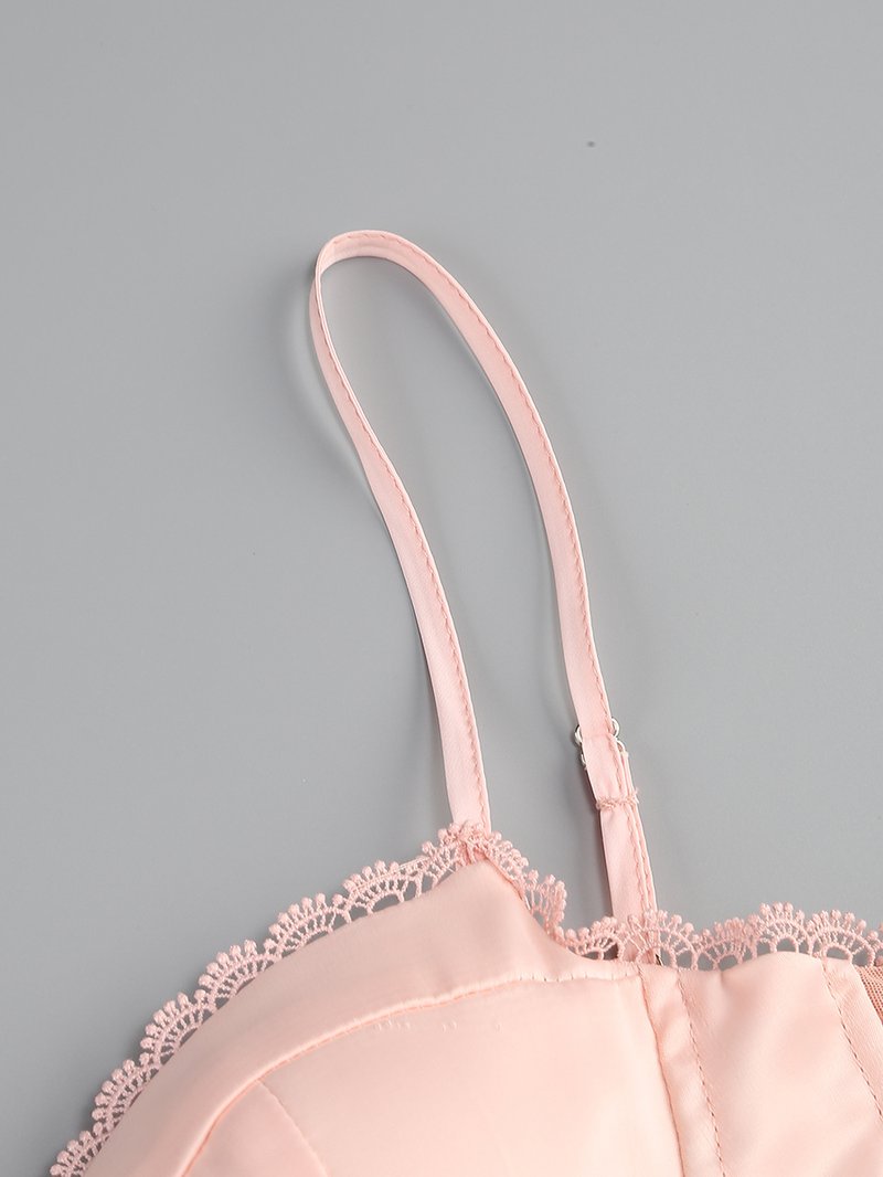 Light Blue Spaghetti Strap A-Line Dress H6207