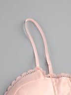 Light Blue Spaghetti Strap A-Line Dress H6207