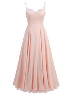 Light Blue Spaghetti Strap A-Line Dress H6207