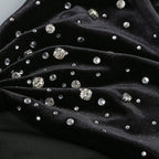 Long Sleeve Velvet Mermaid Dress H7122