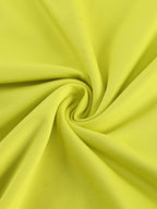 Neon Yellow Cutout Strappy Gown H6333