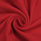 Off Shoulder Bell Sleeve Red Gown H6511