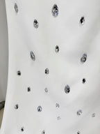 Off Shoulder Embellished Mermaid Gown H6687