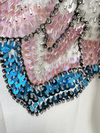 Off-Shoulder Embellished Mermaid Gown H7055